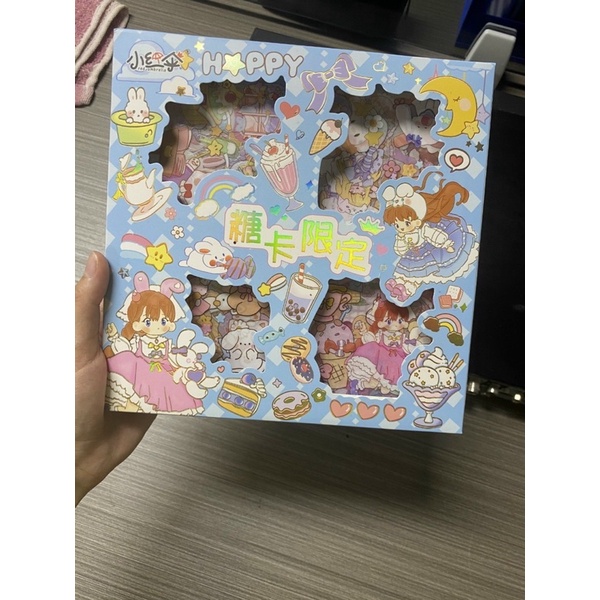 Hộp 100 miếng dán sticker cho bé yêu