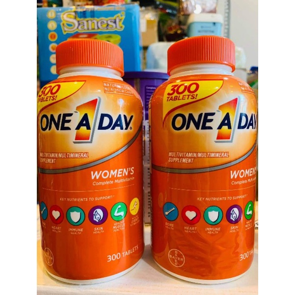 VIÊN ONE A DAY NỮ 300 VIÊN - USA