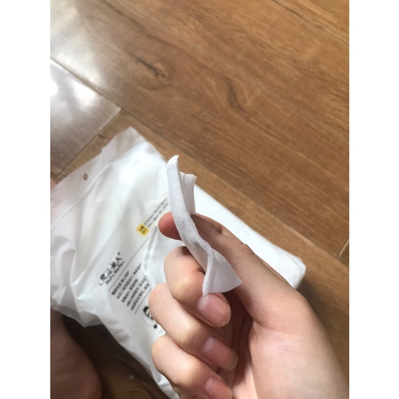 Bông tẩy trang 222 miếng 3 lớp mirrortoctoc MTT222