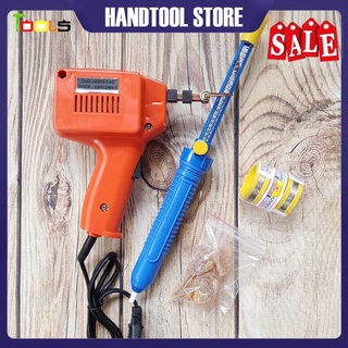 COMBO Mỏ hàn xung Bách Khóa 100W- 1 cuộn thiếc hàn- 1 hút thiếc- 1 nhựa thông