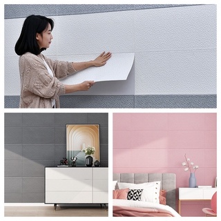 Miếng Dán Tường/Trần Nhà/Tường Trang Trí Nội Thất Họa Tiết 3d DIY Tự Dính