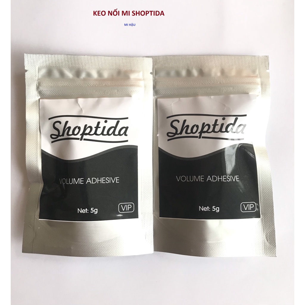 Keo Nối Mi Tự Nối Mỡ Mắt, Không Cay 100% Keo Shoptida Dành Cho Người Tự Nối Tại NhàHương Chuối