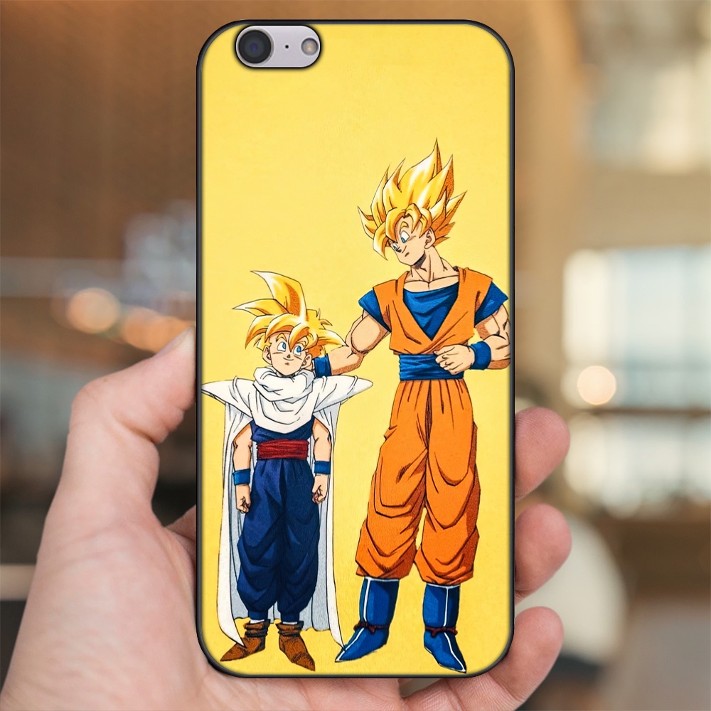 Ốp lưng Oppo A39, F3 Lite viền đen in hình Gohan Dragon Ball