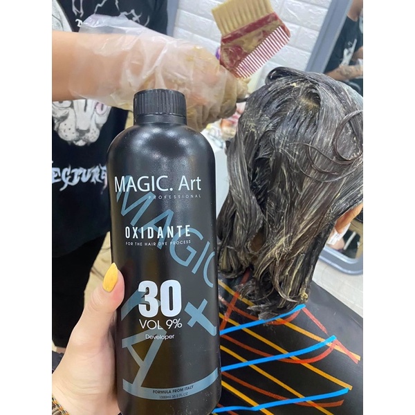 Kem trợ nhuộm tóc Magic cao cấp 1000ml