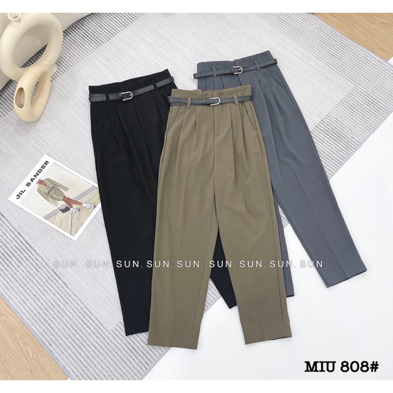 Quần baggy 808 tặng đai