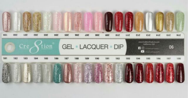 3 CẶP SƠN DUO CRE8TION TẶNG 1 CẶP ( TỰ CHỌN MÀU TRONG 288 MÀU)