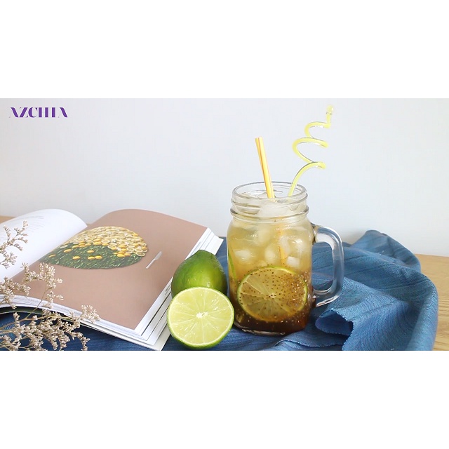 C2 Chanh Trà Xanh chai lớn 500ml