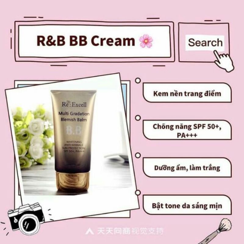 Kem nền BB Cream Multi Gradation Blemish Balm R&amp;B