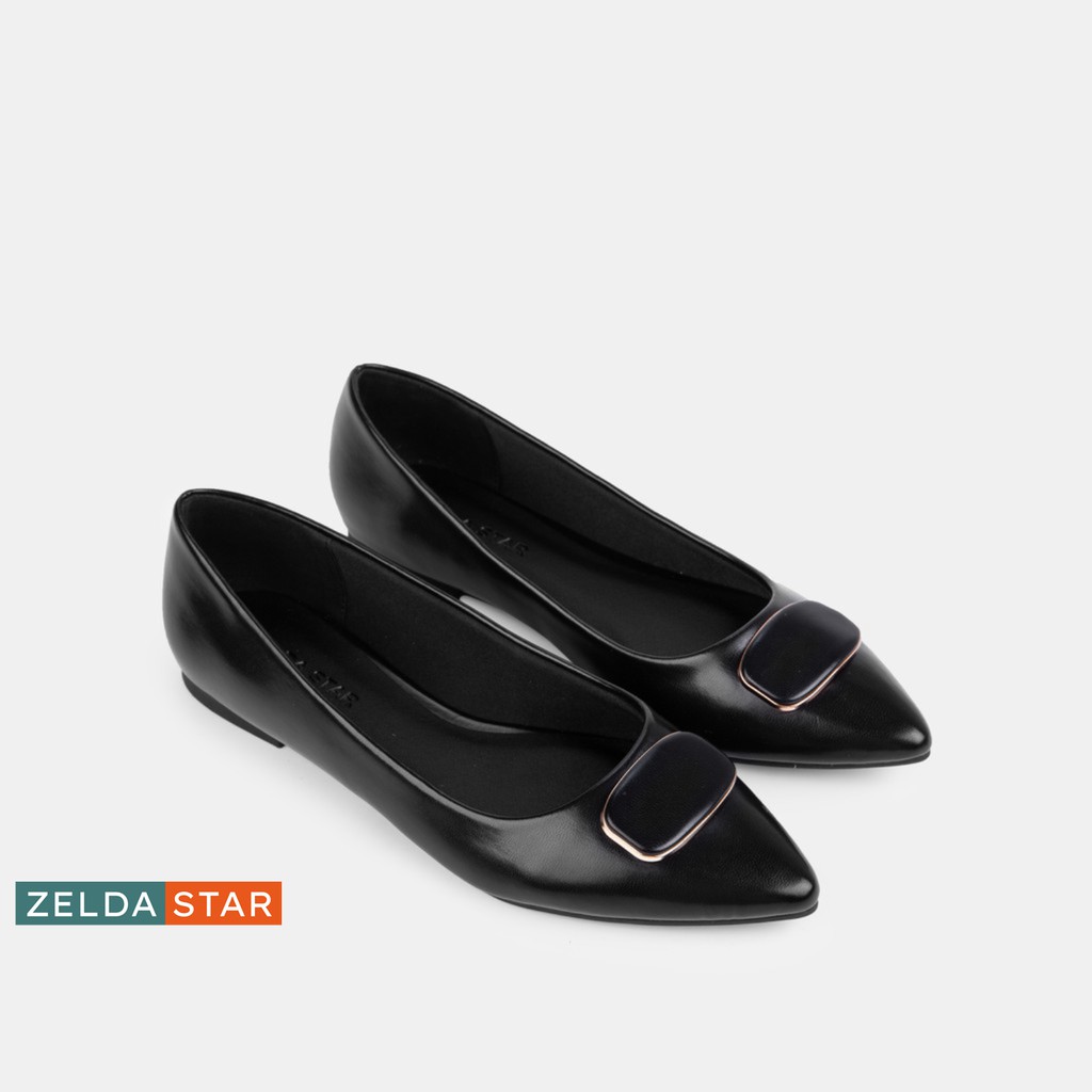Giày búp bê Zelda Star nơ ovan đế bệt 1cm - BB0261020 | BigBuy360 - bigbuy360.vn