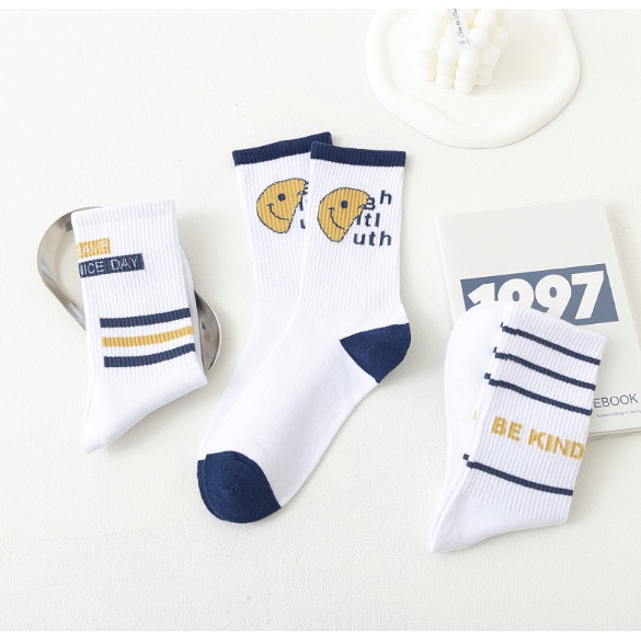 Vớ Tất cao cổ Nam Nữ số 1997 phong cách trẻ trung, thể thao, năng động