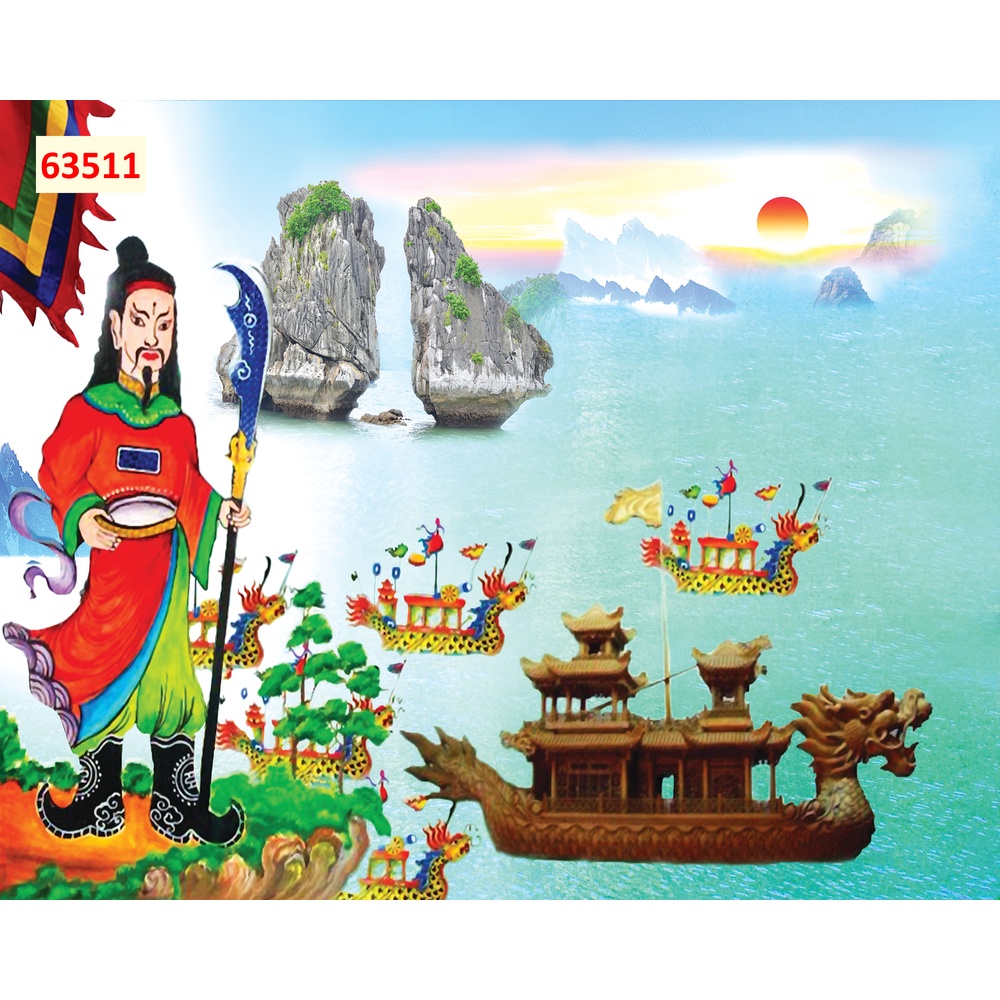 Tranh dán tường 3D vải lụa 3d cao cấp giành cho phòng thờ