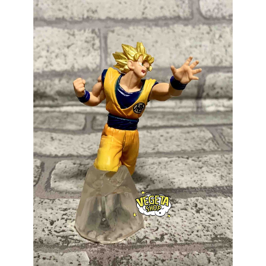 Mô hình Dragon Ball - Songoku Son Goku SSJ - Gashapon HG Dragon Ball Vs 07 Figure - Chính hãng Bandai - Cao 9cm