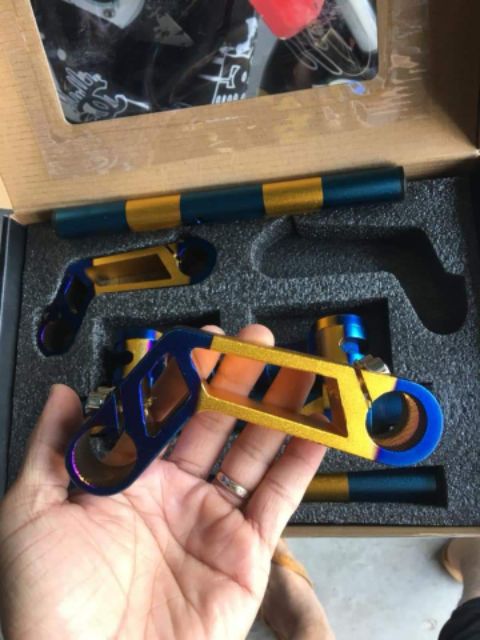 Ghi đông MOXI màu titan