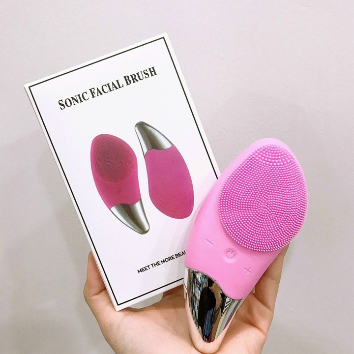 Máy Rửa Mặt Massage Aikedili Sonic Facial Brush Chính Hãng 3 IN 1 Rửa Sạch Sâu Lỗ Chân Lông, Giảm Nhăn, Ngừa Mụn