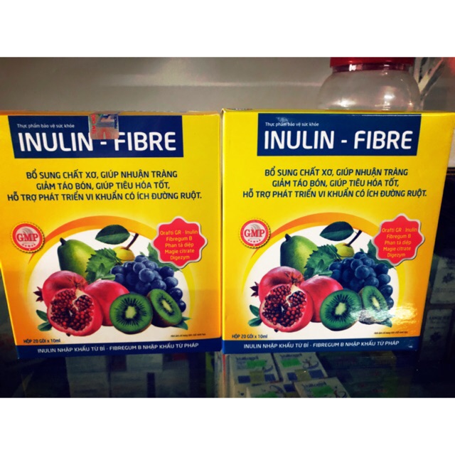 Chất xơ Inulin - Fibre