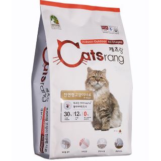 Catsrang 400g thức ăn cho Mèo hỗ trợ tiêu hóa và giảm búi lông trong bụng Mèo