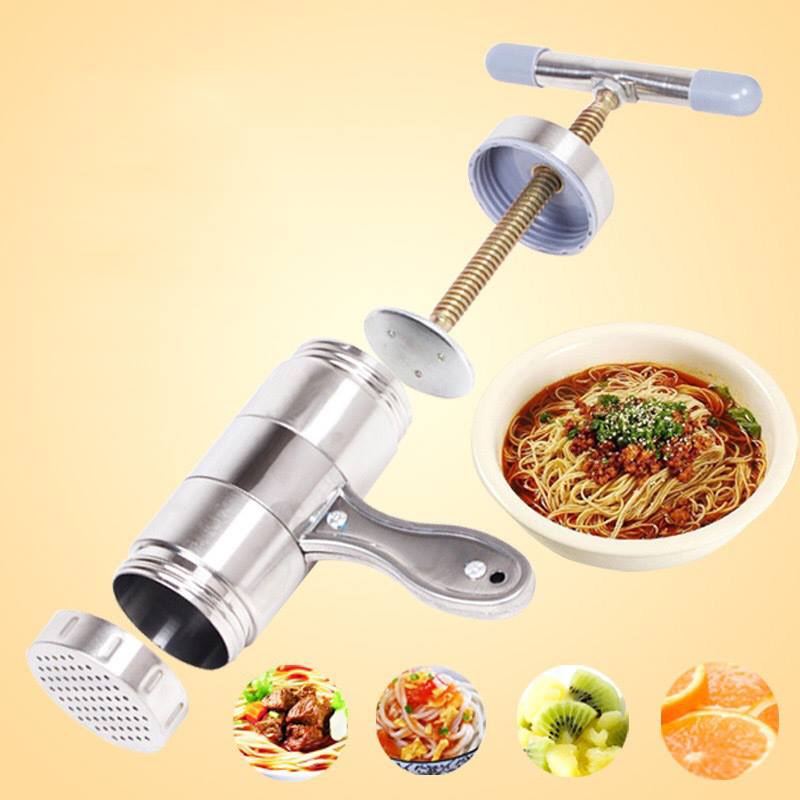Thiết bị làm bún tươi, mì, bánh canh, nui tại nhà an toàn, đảm bảo vệ sinh, gồm 5 đầu thay thế 100% bằng inox siêu xịn