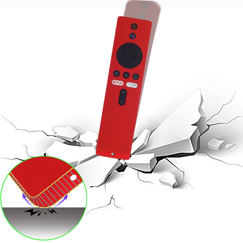 Vỏ bọc điều khiển từ xa bằng silicon mềm cho Xiaomi Mi Box S/4X Mi