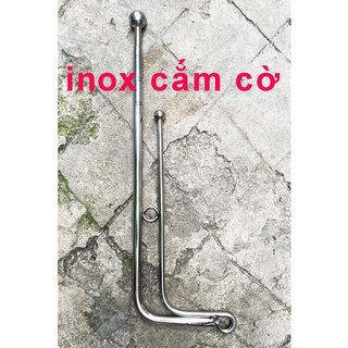 Cột cờ inox xe gắn máy 2022
