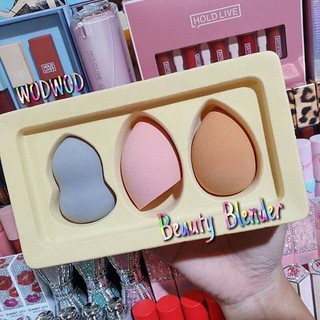 [Hàng Mới Về] Set 3 Bông Phấn Trang Điểm Đa Năng Wodwod