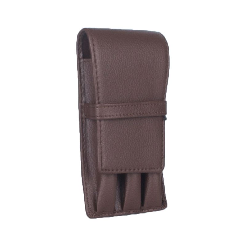 Hộp Đựng Bút Máy 3 Ngăn Phong Cách Retro