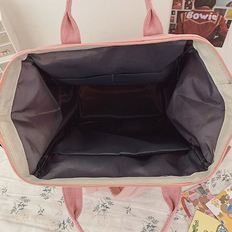 Ba Lô Đi Học Màu Kẹo Ngọt Dễ Thương Cho Nữ