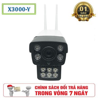 Camera Ngoài Trời Yoosee 2 Râu X3000 720HD 1.0 Mpx - Hỗ Trợ 6 Đèn LED -[CHẤT LƯỢNG VƯỢT TRỘI]