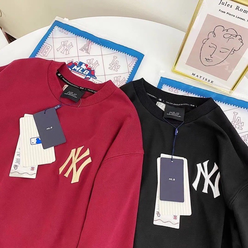 Áo nỷ in chữ Ny ảnh thật sẵn hàng