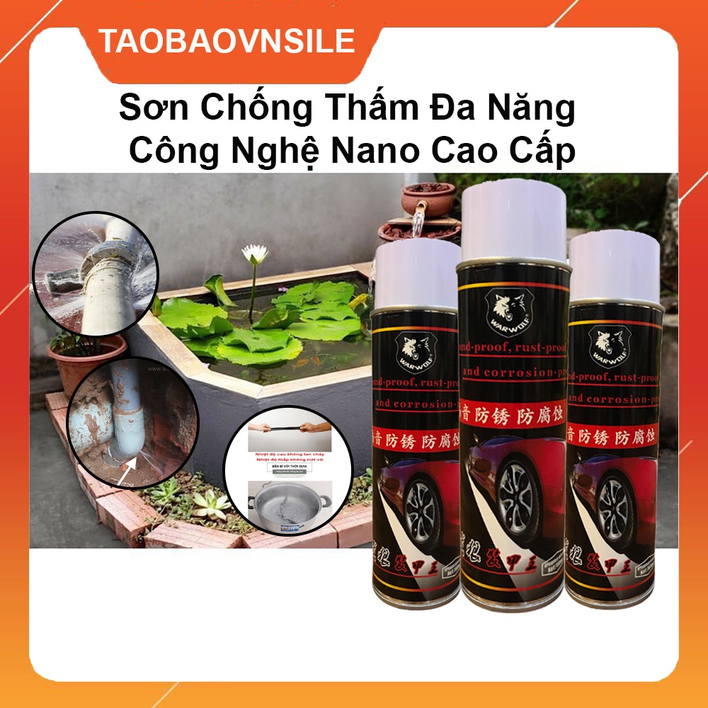 [LOẠI TỐT]Sơn Chống Thấm Đa Năng, Chống Rột Nhà Cửa, Ống Nước, Sàn Nhà,... Công Nghệ Nano Cao Cấp - MACA COMPANY