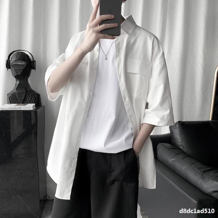 Áo sơ mi nam bigsize từ 3XL đến 5XL (90kg, 100kg, tối đa 145kg), sơmi tay lỡ size lớn nam nữ | BigBuy360 - bigbuy360.vn