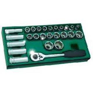Bộ khay đầu tuýp 26 chi tiết 1/2"  SATA 9915