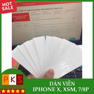 Dán viền iphone x/xs, xs max chống xước viền máy
