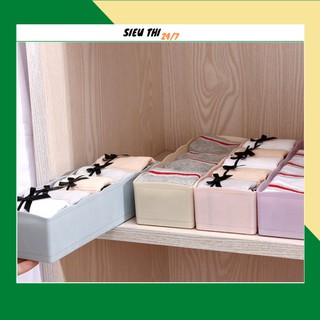 Khay nhựa 5 ngăn đựng đồ lót, tất, vớ tiện dụng 88102 shop 24/7 duy anh