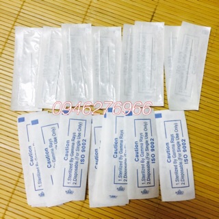 [100 chiếc] KIM 1 PHUN XĂM (Dài/Ngắn)