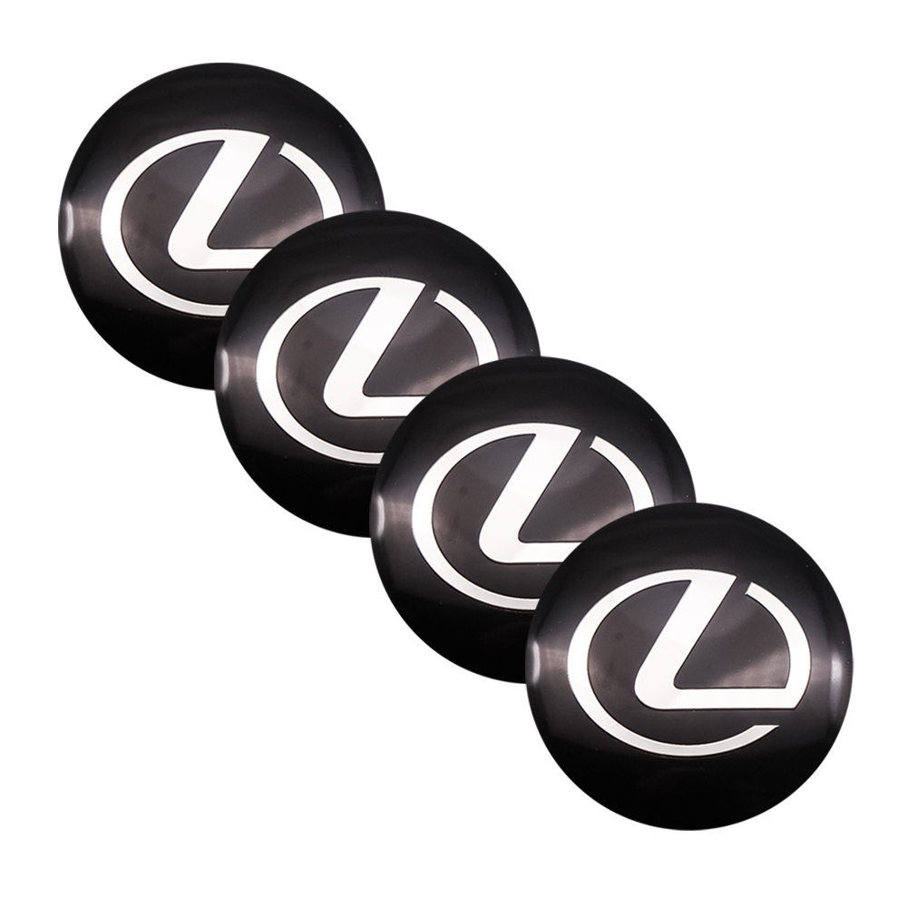 Set 4 Miếng Dán Logo 56mm Trang Trí Cho Xe Ô Tô Lexus Is250 Is350 Nx200T Rx300