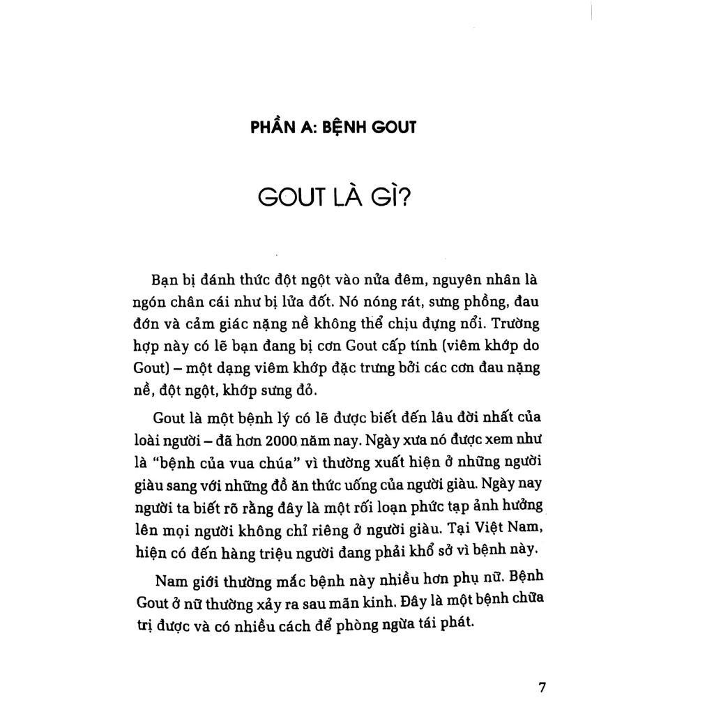Sách - Bác Sĩ Tốt Nhất Là Chính Mình - Tập 6 - Bệnh Gout (Tái Bản 2017)