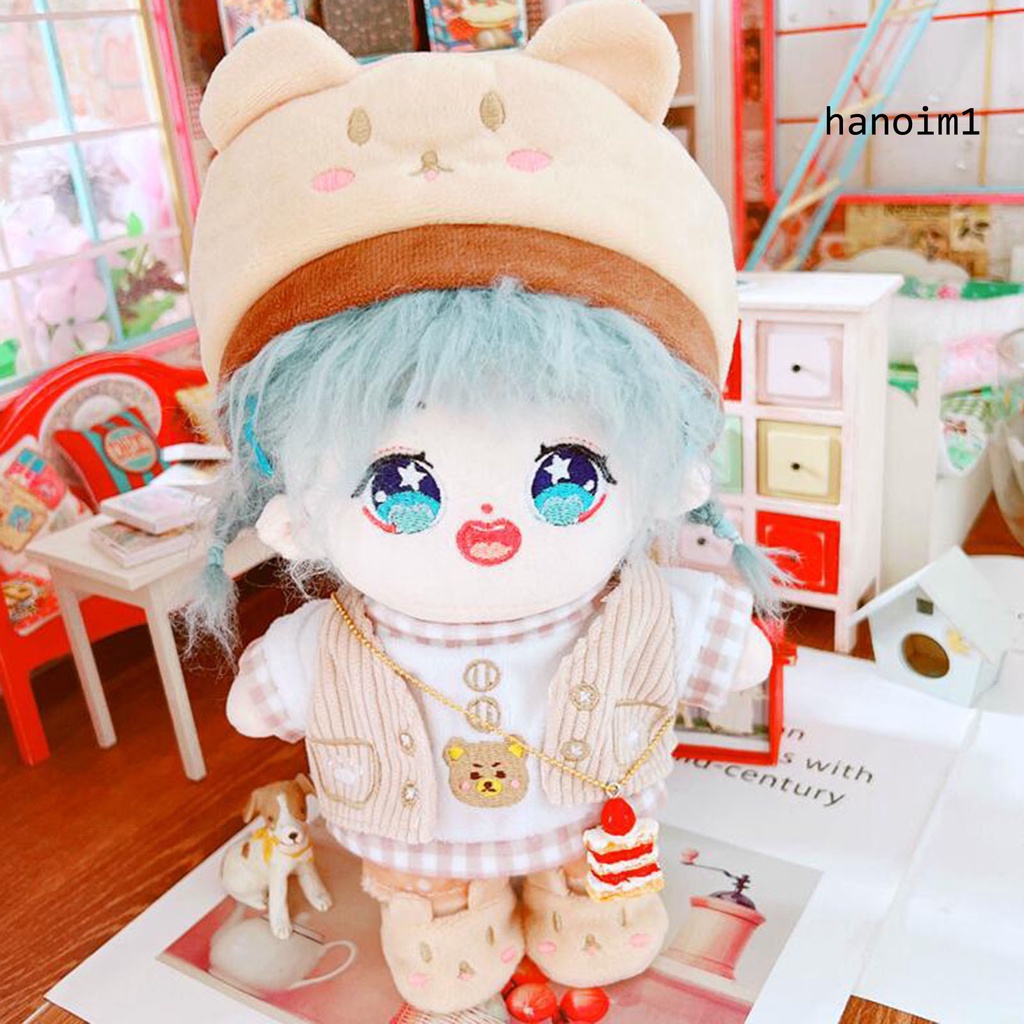 Hvw_túi Xách Gấu Bông Quần Búp Bê Bằng Vải Dễ Phối Đồ Cho Trẻ Em