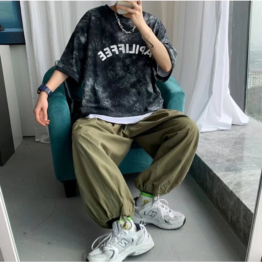 Áo thun form rộng Paradox tay lỡ - Unisex Áo thun tay ngắn cổ tròn thời trang dành cho bạn nam
