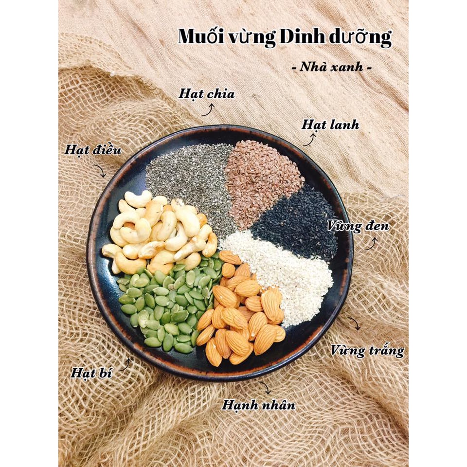 Muối vừng dinh dưỡng Nhà Xanh/ 150gr [Date: 60 ngày kể từ ngày sản xuất]