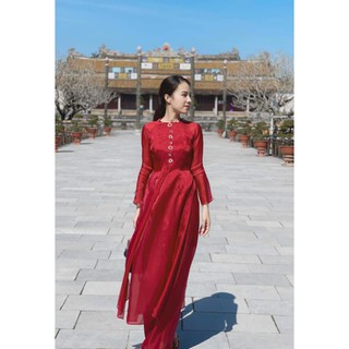 vải tơ óng màu trơn