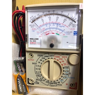 DEAL HOT - Đồng hồ đo vạn năng kim cơ WELLINK HL-900.