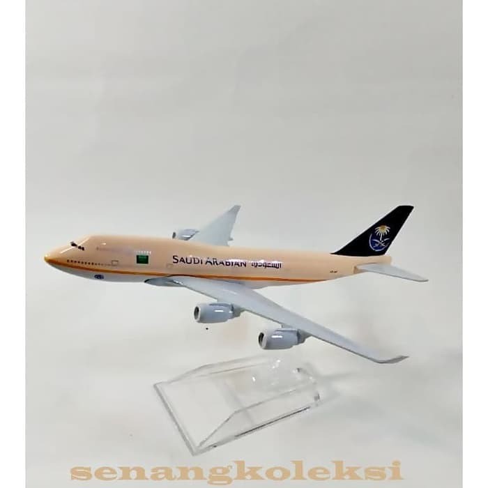 Diecast Saudi Arabia Plane 4 Engines