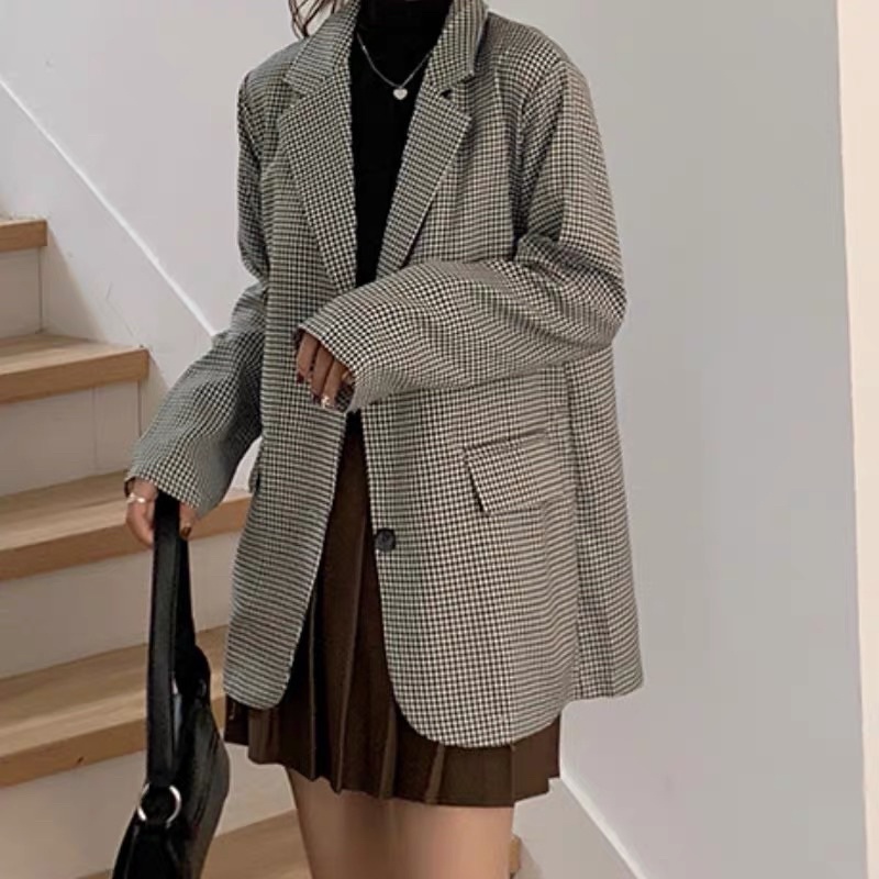 BLAZER KẺ NHỎ MẪU MỚI