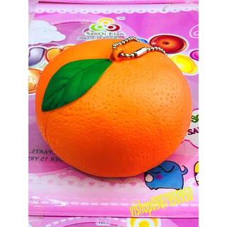 [CÓ VIDEO] ĐỒ CHƠI - MÓC KHÓA SQUISHY QUẢ QUÝT CỰC MỀM