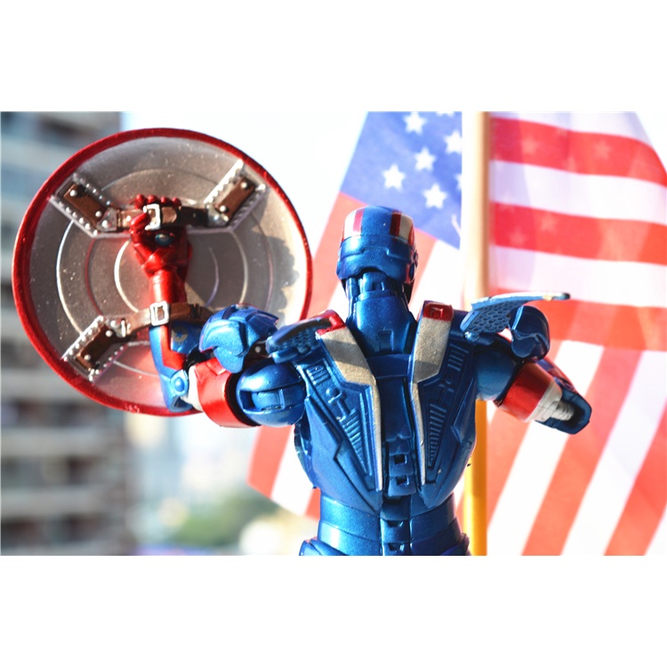 Mô hình đồ chơi nhân vật Iron man người sắt Patriot Tony Stark hãng Zd Toy - Avengers, infinity war
