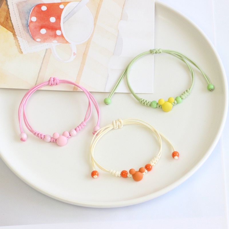 Vòng tay nhiều màu sắc cho bé, lắc tay xinh xắn