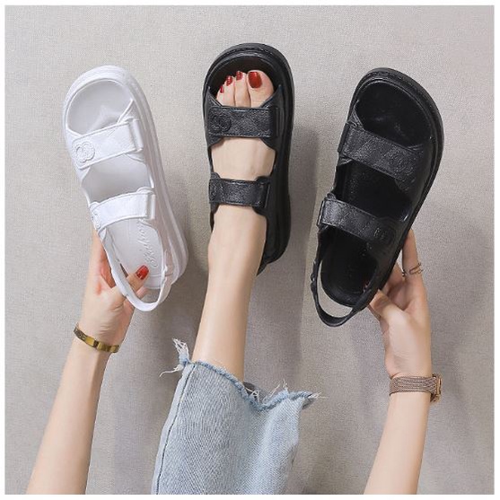 Dép Sandal Nữ, Dép Quai Hậu Nữ Đi Học, Đi Chơi Trầm Trám Cực Xinh Chống Trơn Trượt DS09