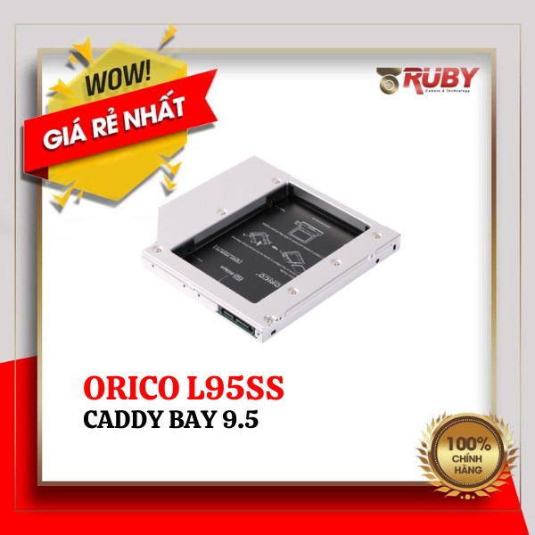 Khay Ổ Cứng Laptop (Caddy Bay) ORICO L95SS 9.5mm | BigBuy360 - bigbuy360.vn