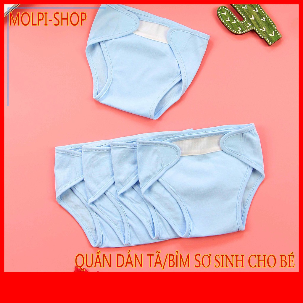 [Hàng Đẹp] SET 10 QUẦN ĐÓNG BỈM SƠ SINH CHO BÉ | 100% Chuẩn Hàng Chuẩn Hình | MOLPISHOP | MPS077