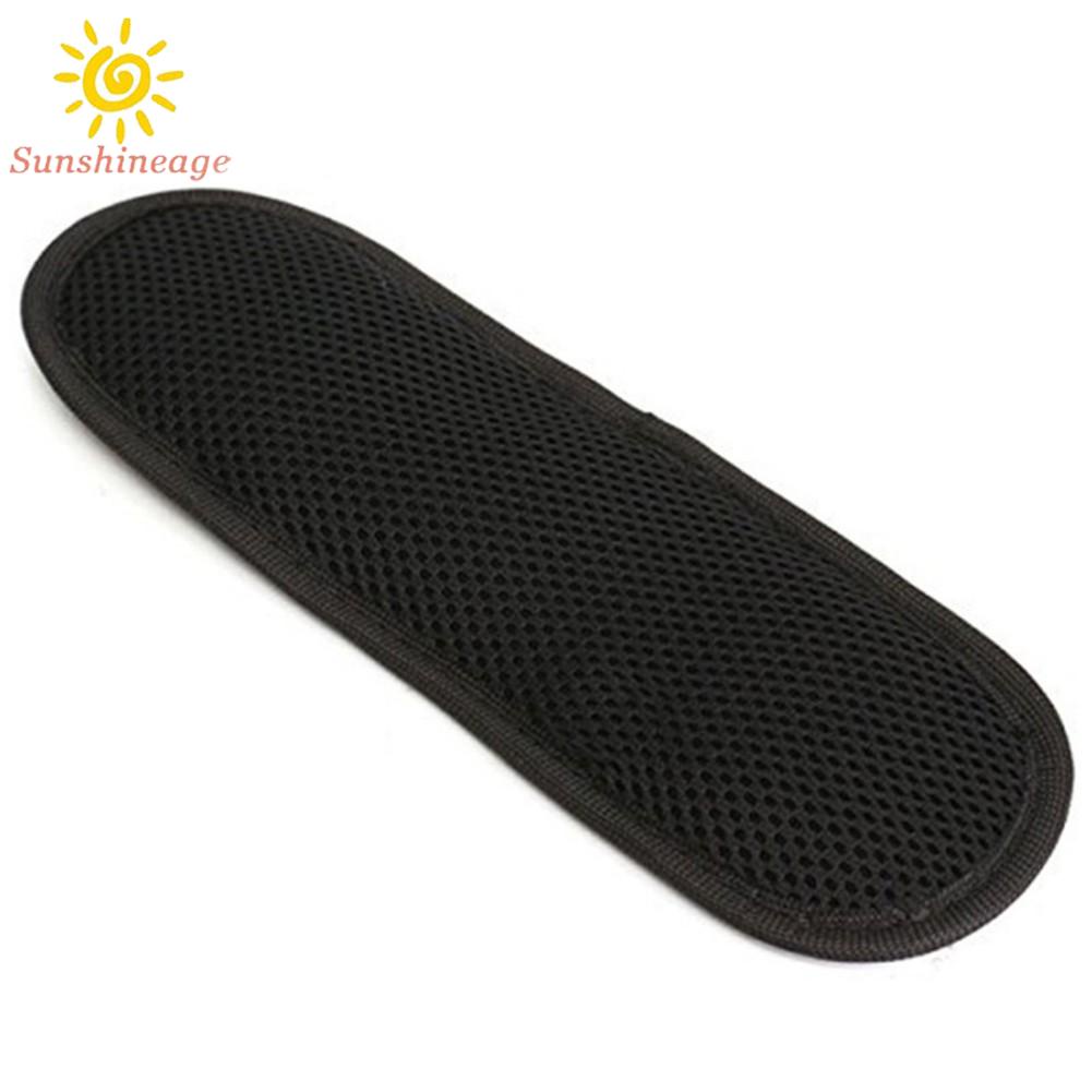 Guitar Strap Shoulder Pad Black 8.6x2.9in Breathable For Guitar Player